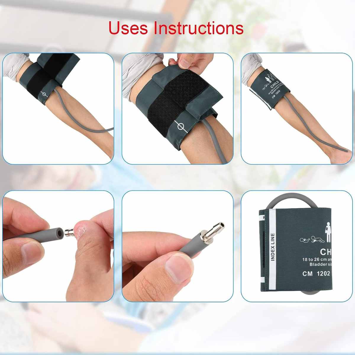 Brazalete de Repuesto para Monitor de Presión Arterial - Haz Tu Pedido