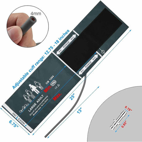 Brazalete de Repuesto para Monitor de Presión Arterial - Haz Tu Pedido