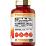 Carlyle High Potency Vitamina D3 5000 IU - 500 Cápsulas Blandas - Haz Tu Pedido