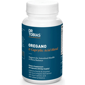 Dr. Tobias Oregano & Caprylic Acid Blend - 60 Capsulas - Haz Tu Pedido