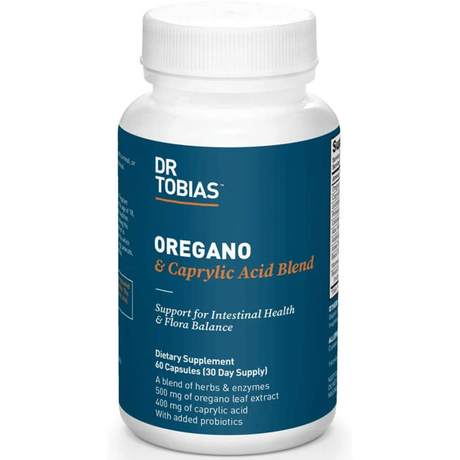 Dr. Tobias Oregano & Caprylic Acid Blend - 60 Capsulas - Haz Tu Pedido