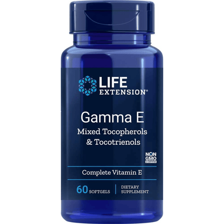 Life Extension Gamma E Mixed Tocopherols and Tocotrienols - 60 Cápsulas - Haz Tu Pedido