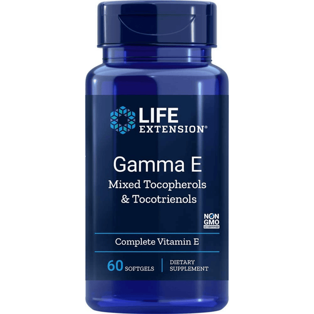 Life Extension Gamma E Mixed Tocopherols and Tocotrienols - 60 Cápsulas - Haz Tu Pedido
