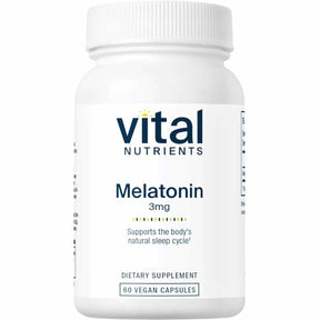 Melatonina - 3 mg - 60 Cápsulas Veganas - Haz Tu Pedido