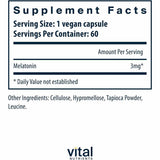 Melatonina - 3 mg - 60 Cápsulas Veganas - Haz Tu Pedido