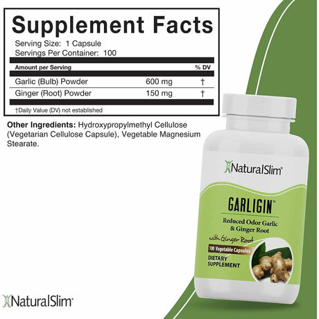 NaturalSlim Garligin - 100 Cápsulas - Haz Tu Pedido