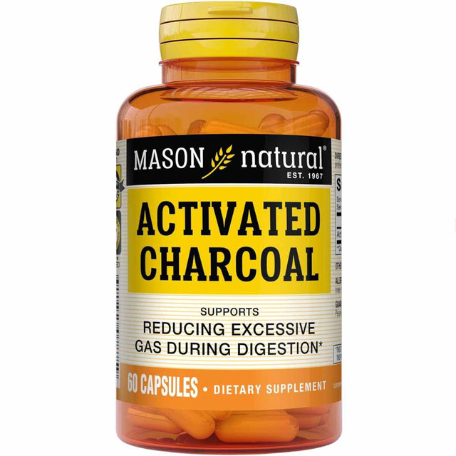 Carbón Activado - 520 mg - 60 Capsulas - Haz Tu Pedido