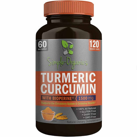 Cúrcuma con Bioperina - 120 Cápsulas Vegetales - Haz Tu Pedido