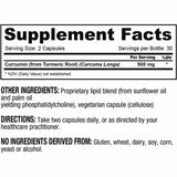 Cúrcuma 500 mg - 60 Cápsulas - Haz Tu Pedido