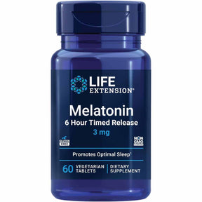Melatonina - 3 mg - 60 Tabletas Vegetarianas - Haz Tu Pedido