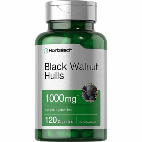 Cascos de Nogal Negro 1000 mg- 120 Cápsulas - Haz Tu Pedido