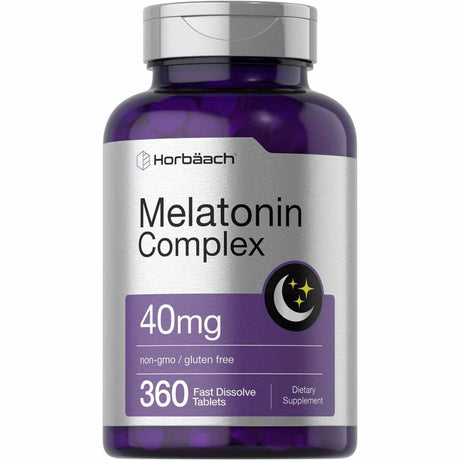 Complejo de Melatonina - 40 mg - 360 Tabletas - Haz Tu Pedido