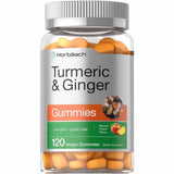 Cúrcuma con Jengibre - 1200 mg - Melocotón - 120 Gomitas - Haz Tu Pedido