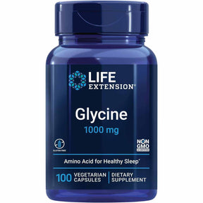 Glicina 1000 mg - 100 Cápsulas Vegetarianas - Haz Tu Pedido