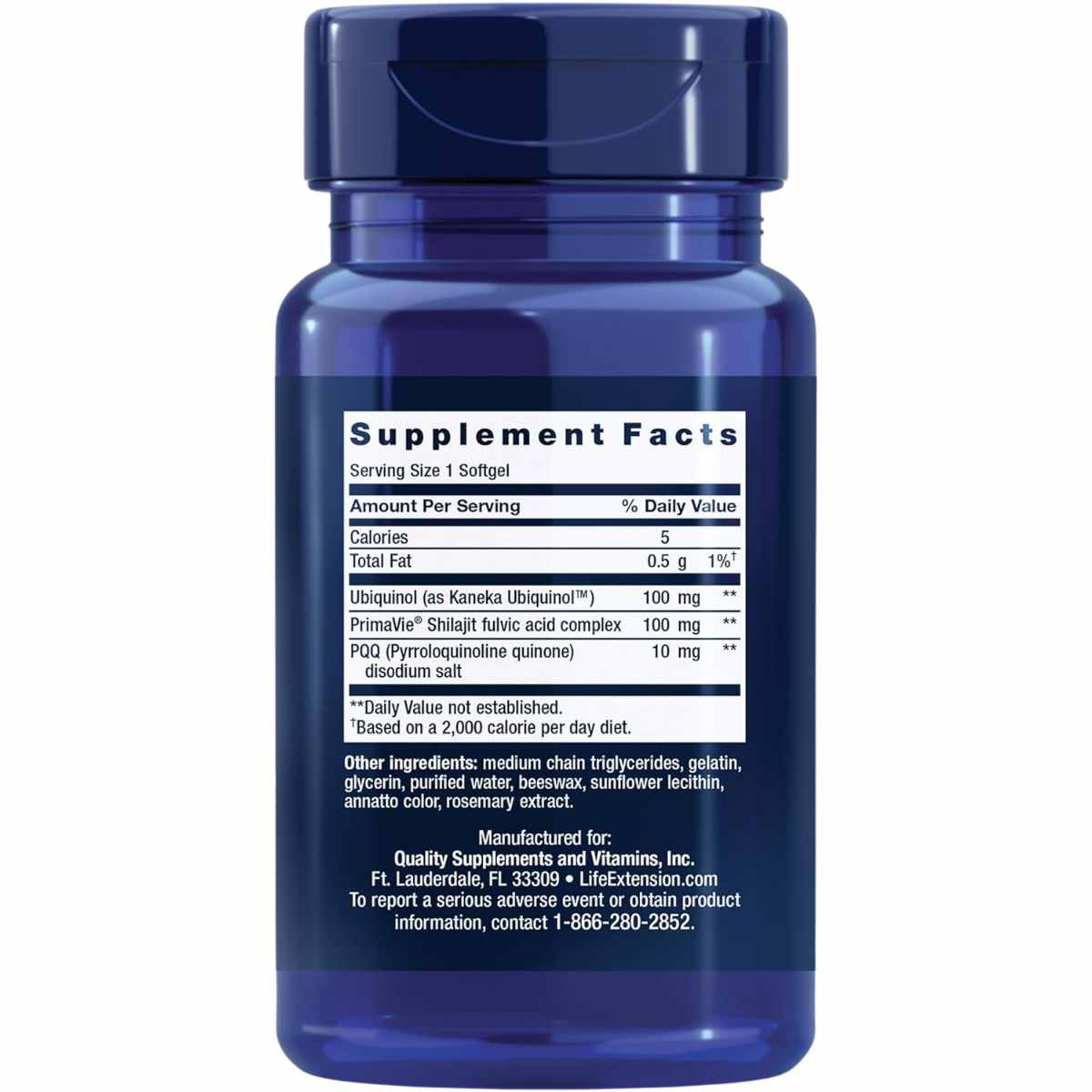 Super Ubiquinol CoQ10 con PQQ - 30 Cápsulas Blandas - Haz Tu Pedido