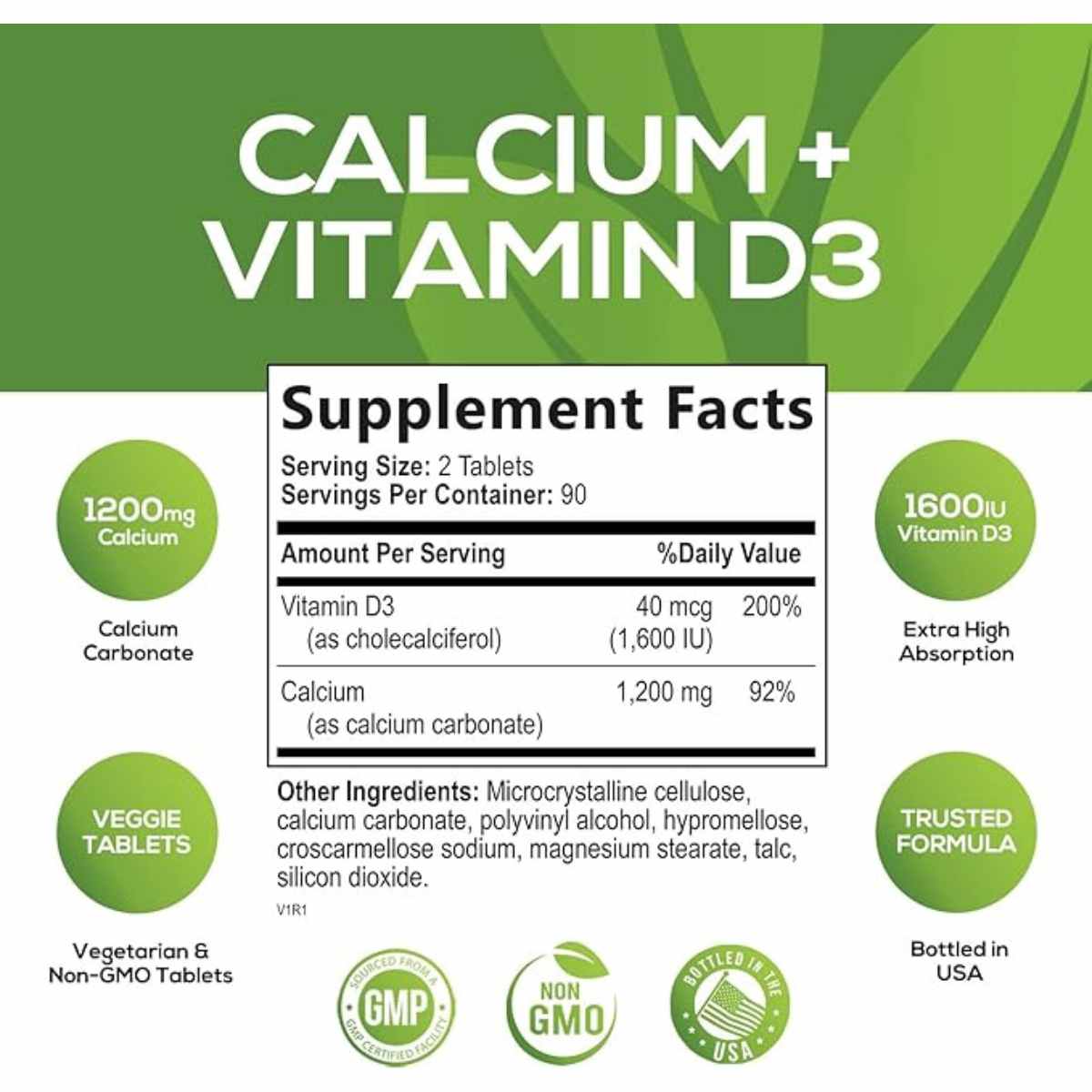 Calcio + Vitamina D3 - Haz Tu Pedido