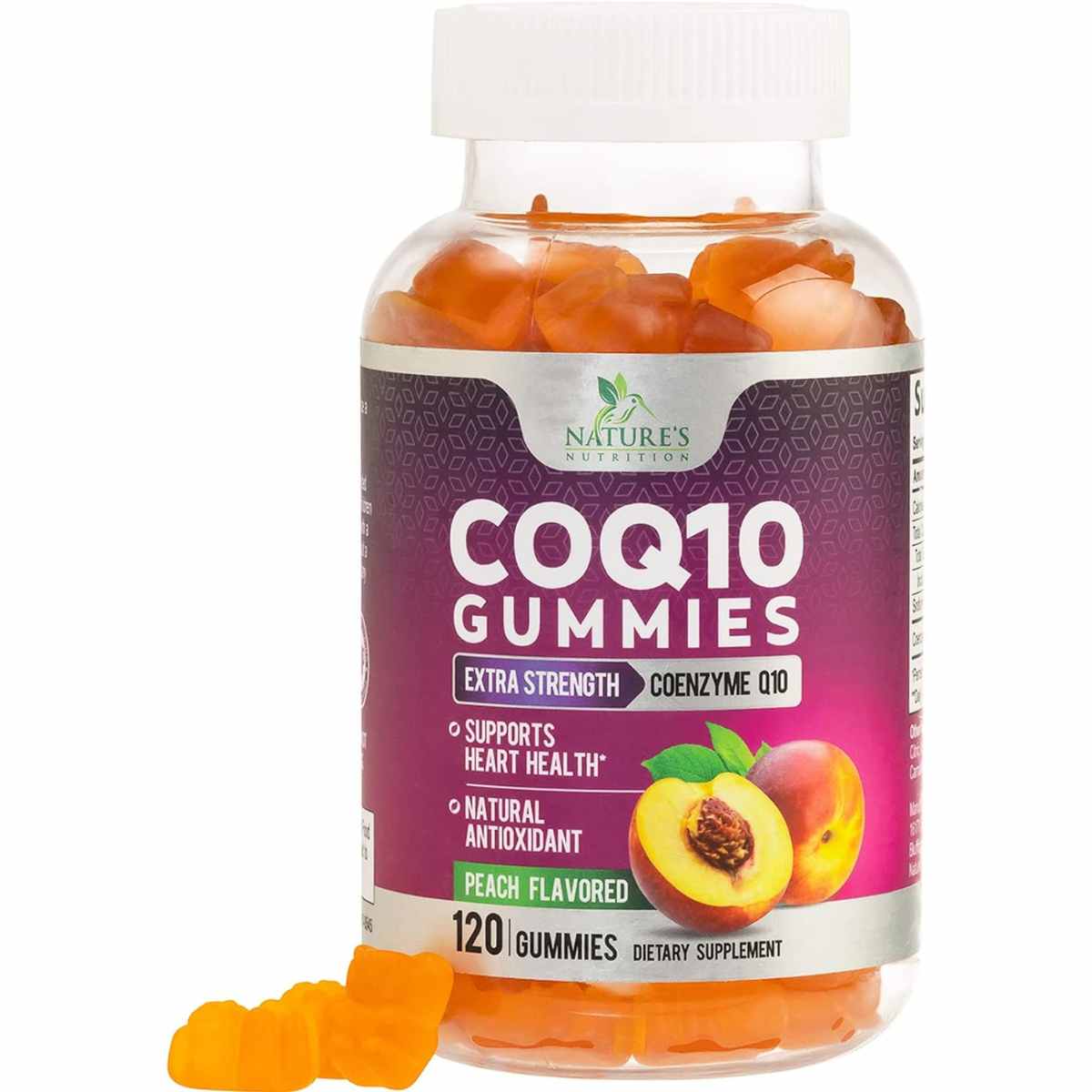 Coenzima CoQ10 - 100 mg - Melocotón - Haz Tu Pedido