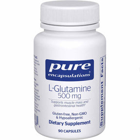 L-Glutamina - 500 mg - 90 Cápsulas - Haz Tu Pedido