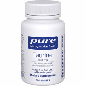 Taurina 500mg - 60Capsulas - Haz Tu Pedido