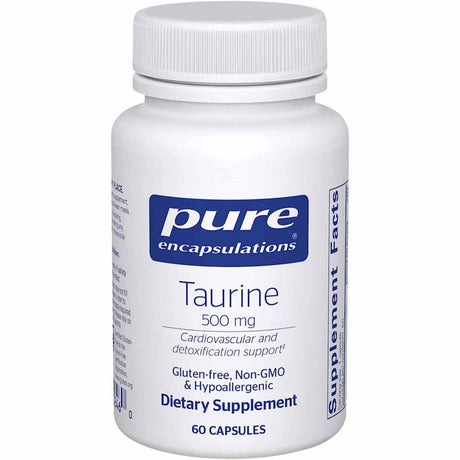 Taurina 500mg - 60Capsulas - Haz Tu Pedido