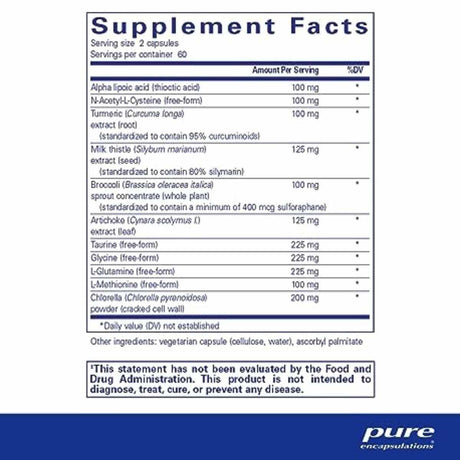 Hígado-G.I. Desintoxicación - 120Capsulas - Haz Tu Pedido