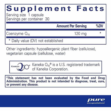 Coenzima Q10 120 mg - Haz Tu Pedido