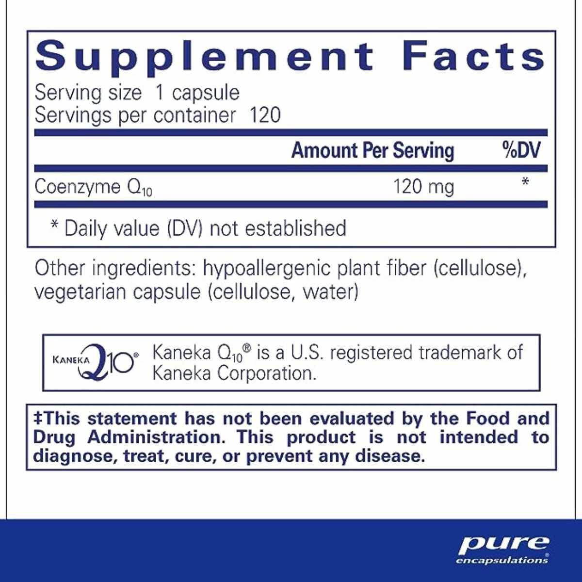 Coenzima Q10 120 mg - Haz Tu Pedido