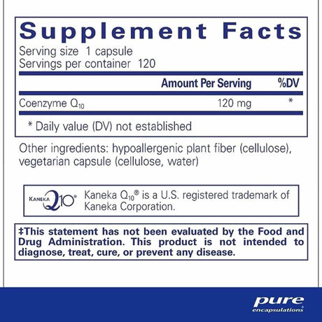 Coenzima Q10 120 mg - Haz Tu Pedido