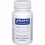 Pure Encapsulations Vitamina D3 5000 IU - 60 Cápsulas - Haz Tu Pedido