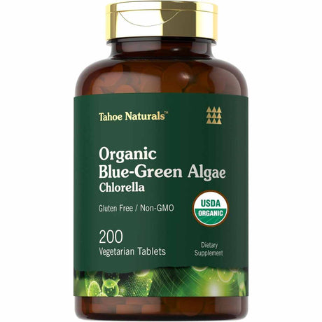 Alga Clorela - 500 mg - 200 Cápsulas de Liberación Rápida - Haz Tu Pedido