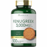 Fenogreco - 3000 mg- 300 Cápsulas Blandas de Liberación Rápida - Haz Tu Pedido
