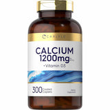 Calcio + Vitamina D3 1200 mg - 300Cápsulas - Haz Tu Pedido