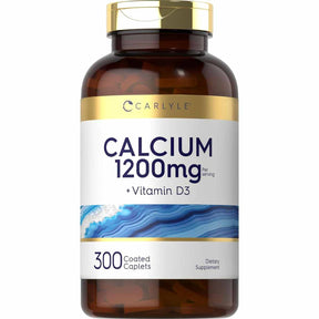 Calcio + Vitamina D3 1200 mg - 300Cápsulas - Haz Tu Pedido