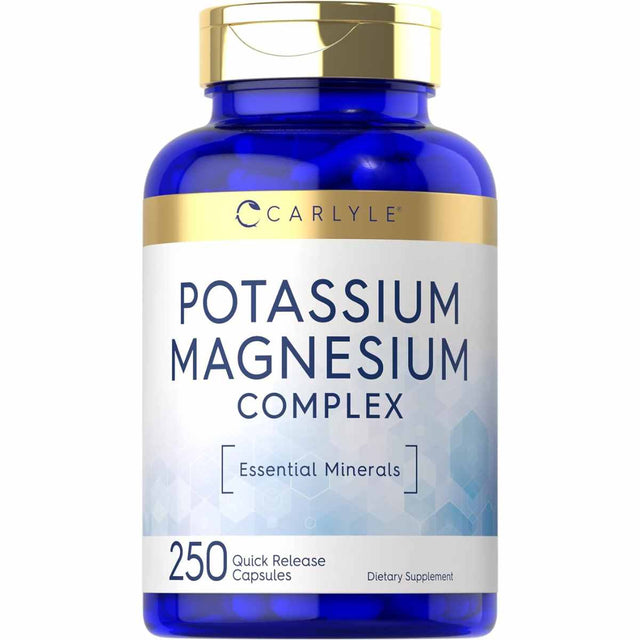 Complejo de Potasio con Magnesio - 250 Cápsulas - Haz Tu Pedido