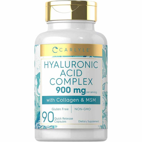 Ácido Hialurónico con Colágeno - 900 mg - 90 Cápsulas - Haz Tu Pedido