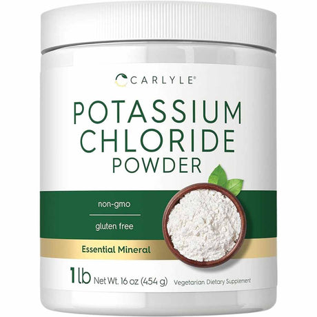 Cloruro de Potasio en Polvo - 408 mg - 454 g - Haz Tu Pedido