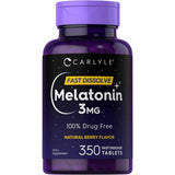 Melatonina - 3 mg - 350 Tabletas de Disolución Rápida - Haz Tu Pedido