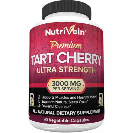 Extracto de Cereza Ácida - 3000 mg - 90 Cápsulas - Haz Tu Pedido