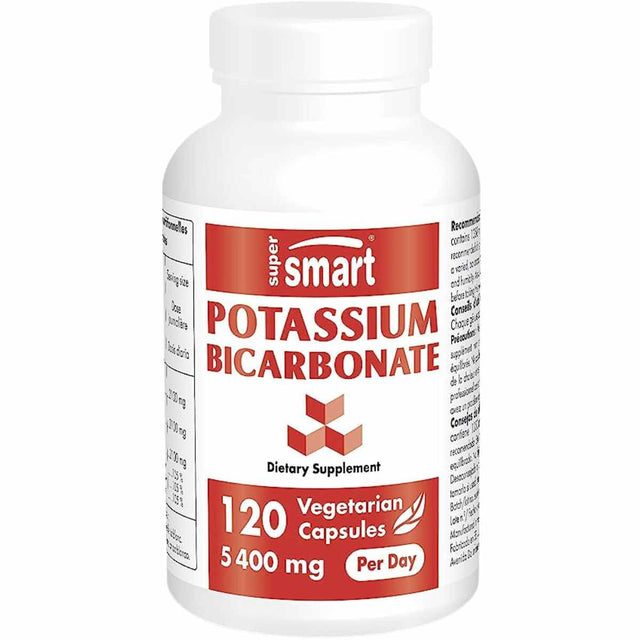 Bicarbonato de potasio - 120 Cápsulas - Haz Tu Pedido