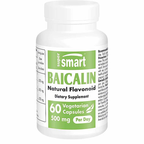 Baicalin 500 mg - 60 Cápsulas Vegetarianas - Haz Tu Pedido
