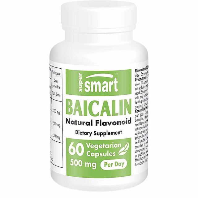 Baicalin 500 mg - 60 Cápsulas Vegetarianas - Haz Tu Pedido