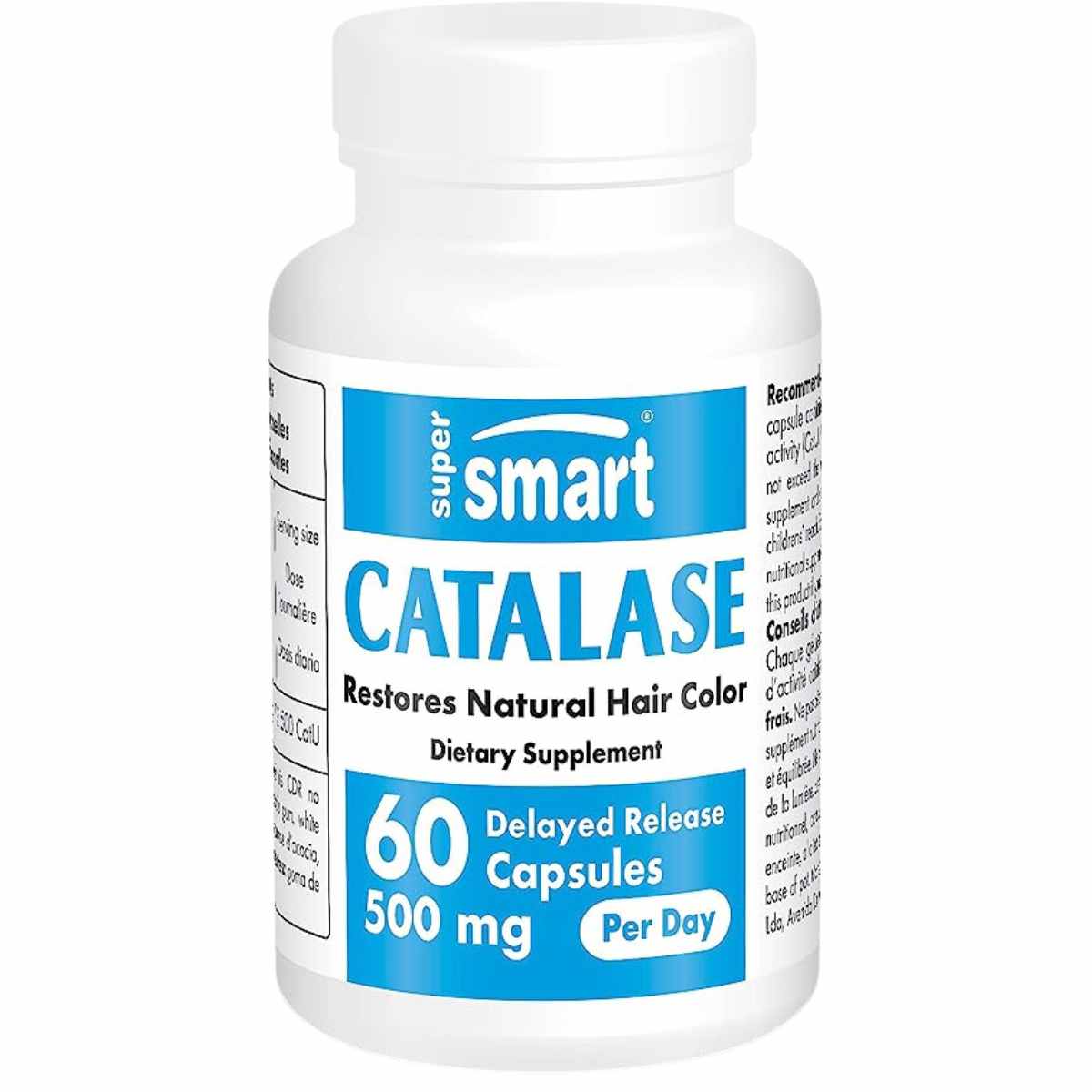 Catalase 500 mg - 60 Cápsulas Vegetarianas - Haz Tu Pedido