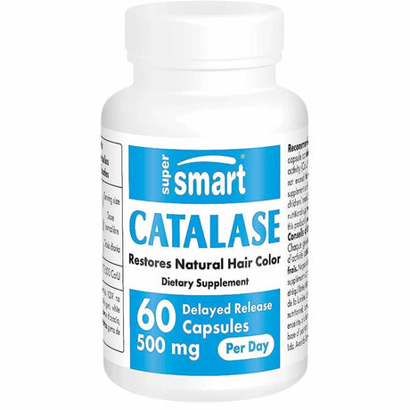 Catalase 500 mg - 60 Cápsulas Vegetarianas - Haz Tu Pedido