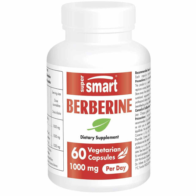 Super Smart Berberina 1000 Mg - 60 Cápsulas Vegetarianas - Haz Tu Pedido