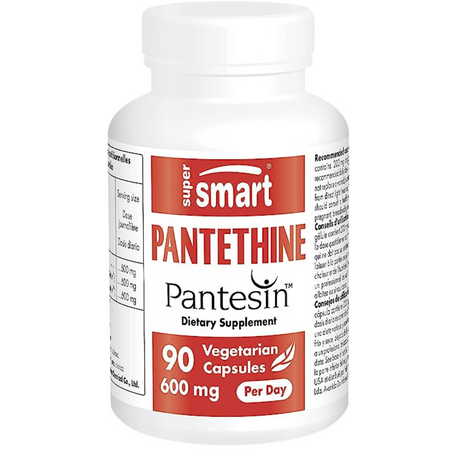 Pantetina 600 mg - 90 Cápsulas Vegetarianas - Haz Tu Pedido
