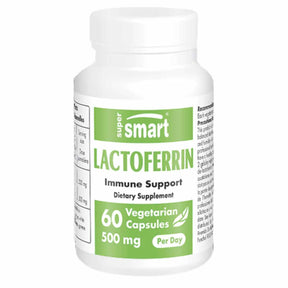 Lactoferrina 500 mg - 60 Cápsulas Vegetarianas - Haz Tu Pedido