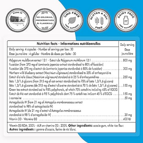 Activador de células madre - 120 Cápsulas Vegetarianas - Haz Tu Pedido