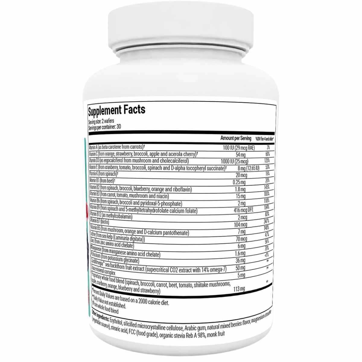 Multivitaminas para niños - 60 Obleas masticables - Haz Tu Pedido