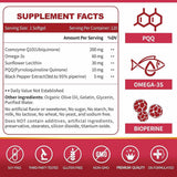 CoQ 10 - 200 mg - 120 Cápsulas Blandas - Haz Tu Pedido