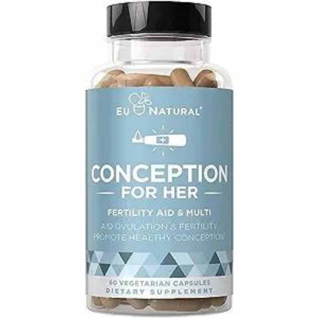 Eu Natural Conception Fertility Prenatal - 60 Cápsulas - Haz Tu Pedido